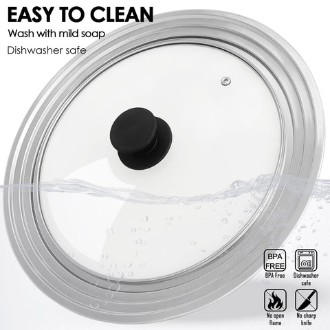 GDDGCUO lid is dishwasher safe for quick and convenient cleanup.