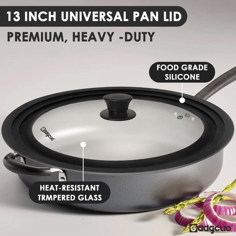 GDDGCUO lid’s steam vent helps release moisture during simmering