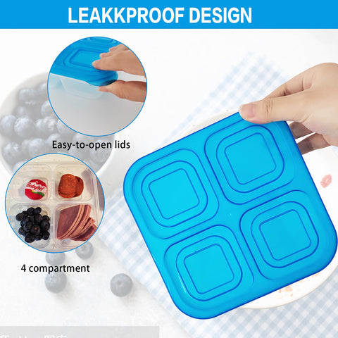 Gddochn cat-ear-handle lunch box designed for kids to open and close easily.