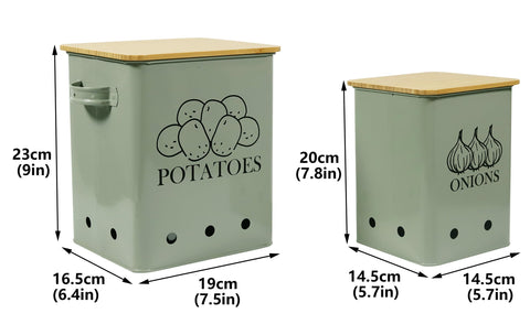 Gdfjiy tins on a camping trip, portable produce storage