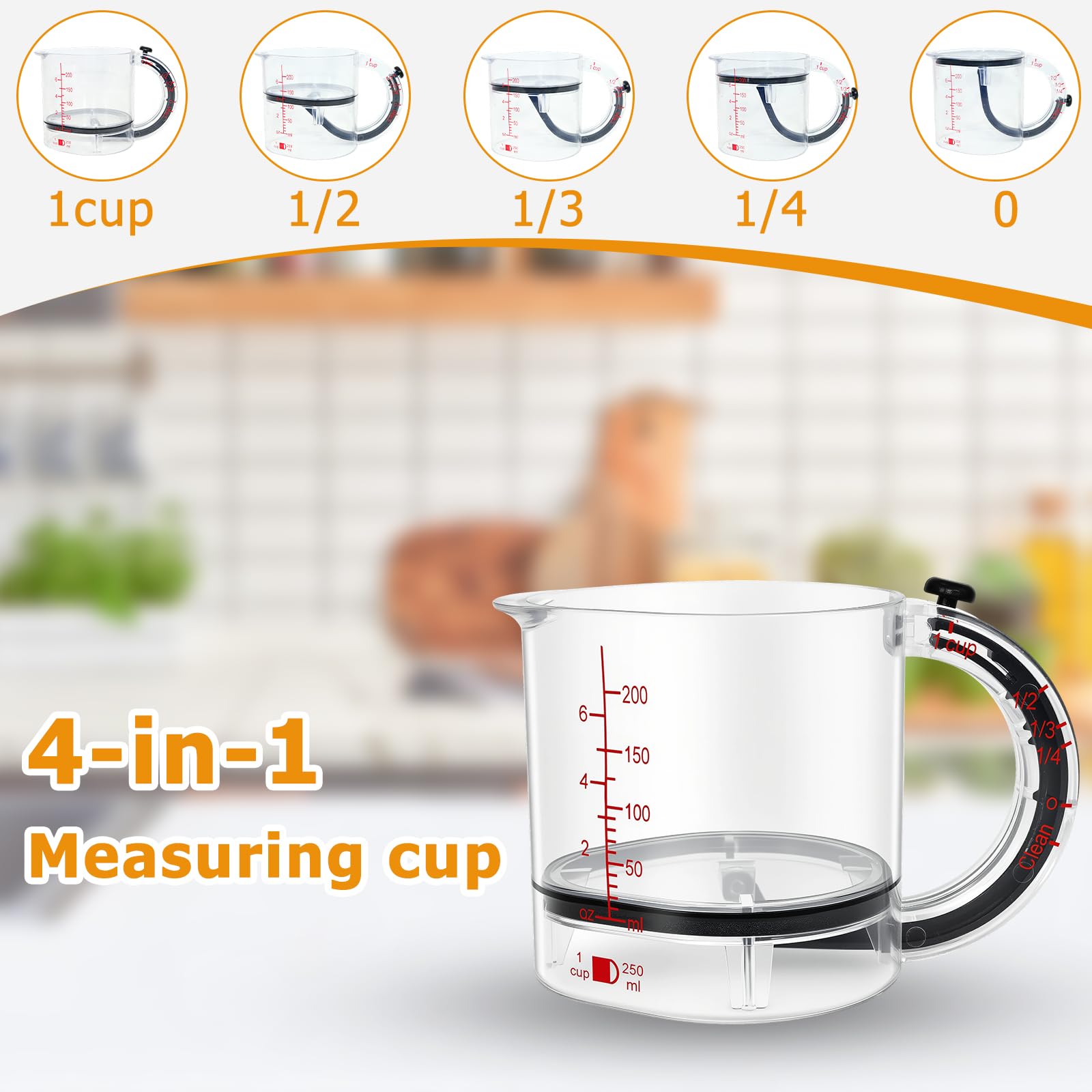 GDGJWL scraper base seals along bowl walls for complete ingredient release.