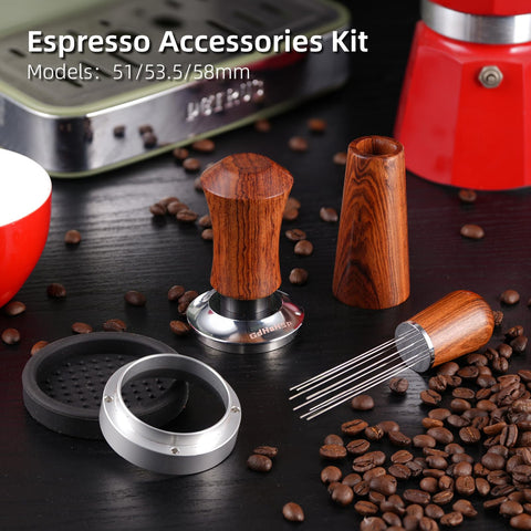 GdHaHSP 4-in-1 espresso accessory kit for versatile barista prep