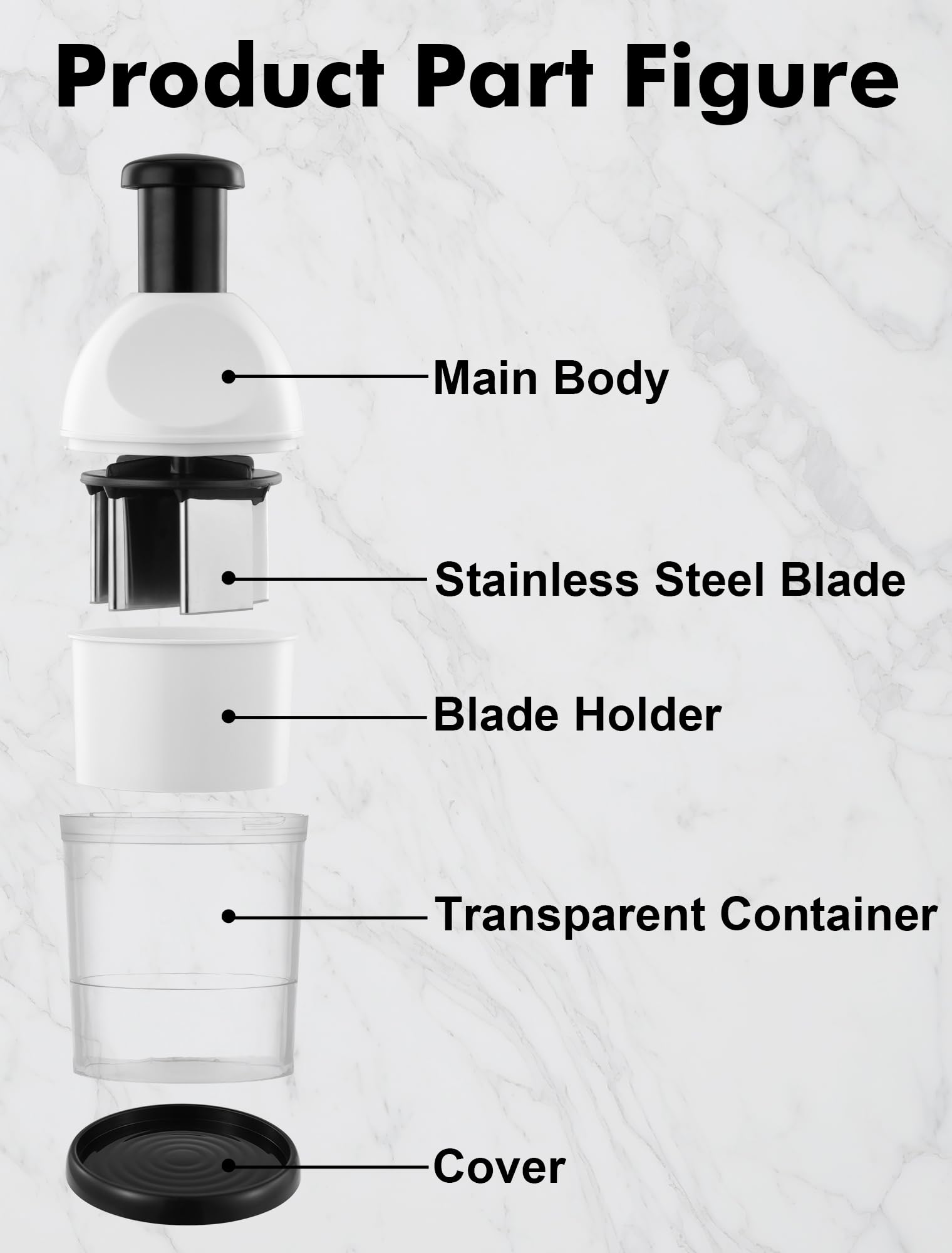 GDL easy-clean removable parts simplify cleanup