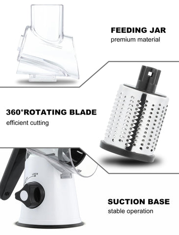 GDL food-grade BPA-free construction for safe food prep.