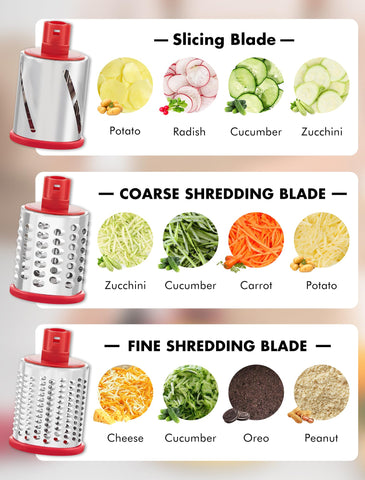 GDL stainless steel blades ready for durable grating performance
