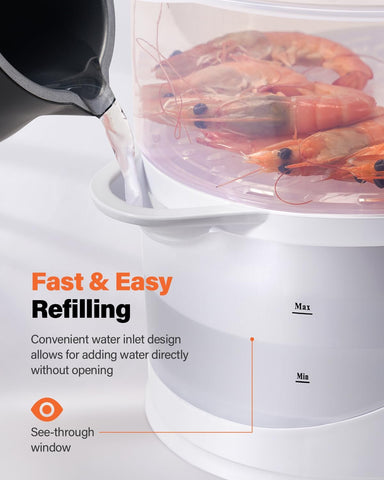 GDOR dishwasher-safe lid and trays simplify cleanup