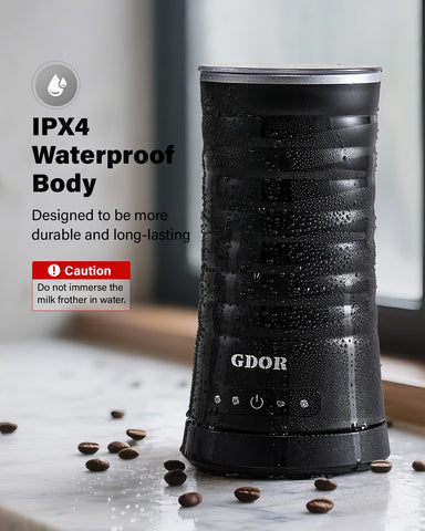 GDOR stainless steel interior with non-stick surface for easy cleanup.