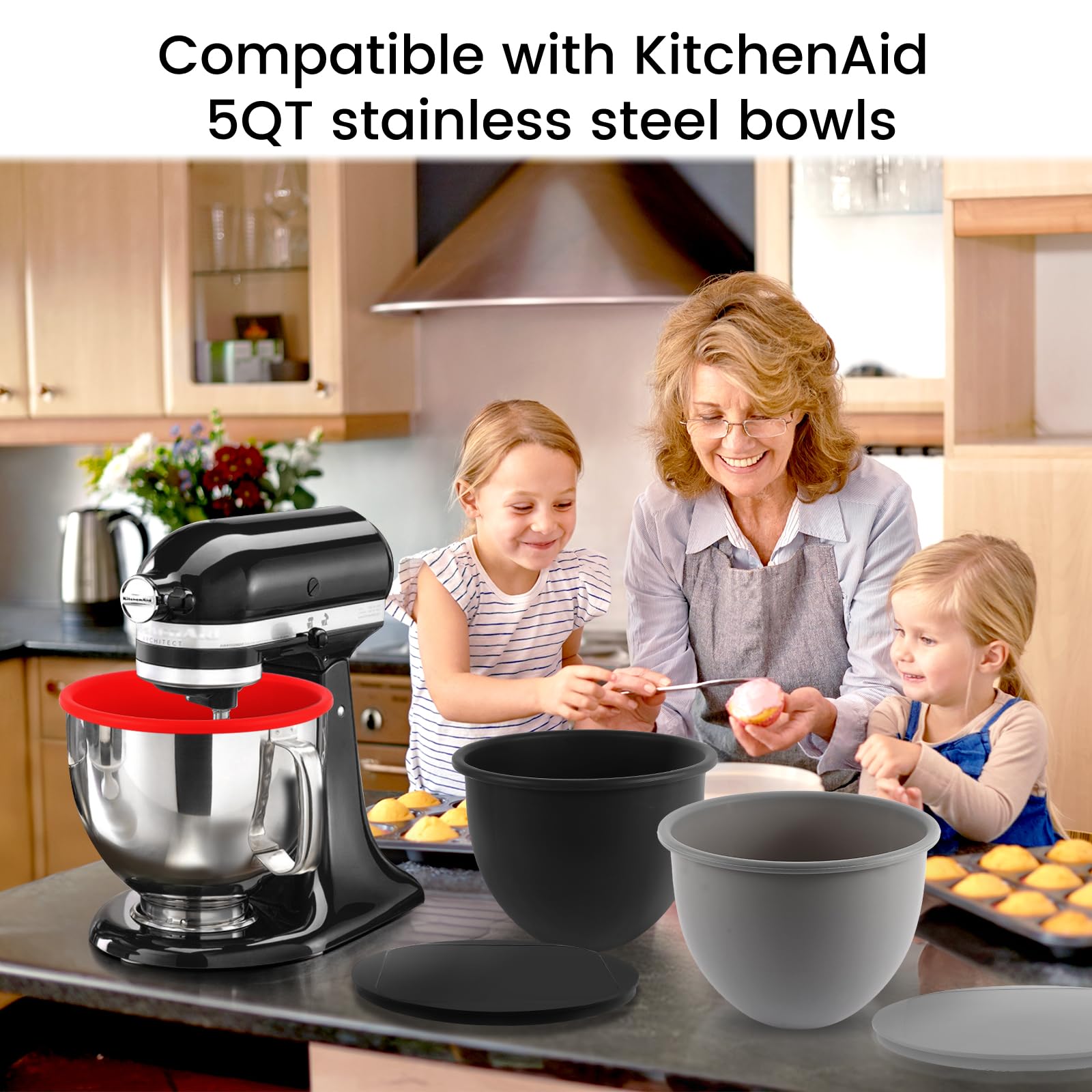 Gdrtwwh lid protects dough from dust and contaminants during storage