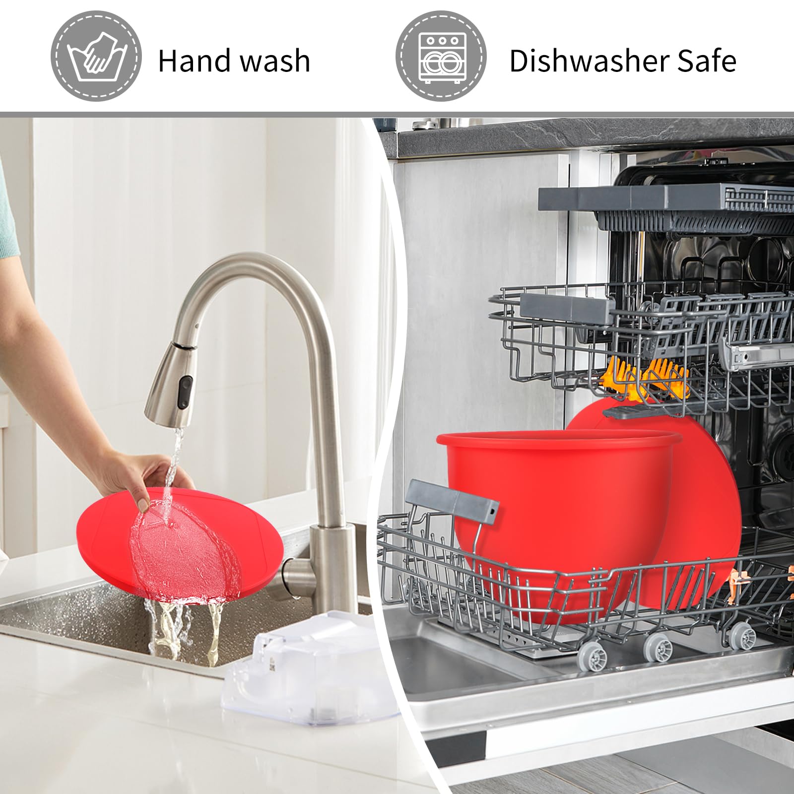 Gdrtwwh space-saving liners reduce clutter and protect bowls