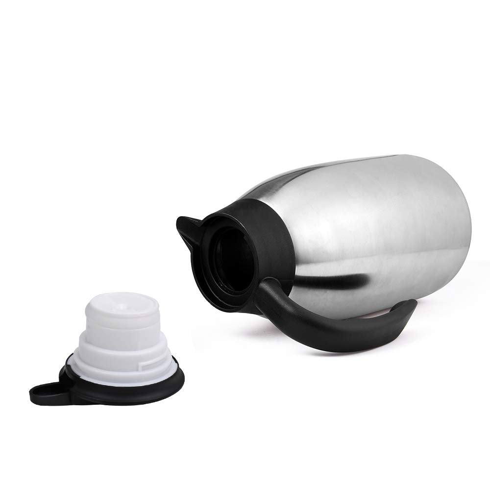 GearRoot easy-cleaning brush included simplifies rustproof carafe maintenance.