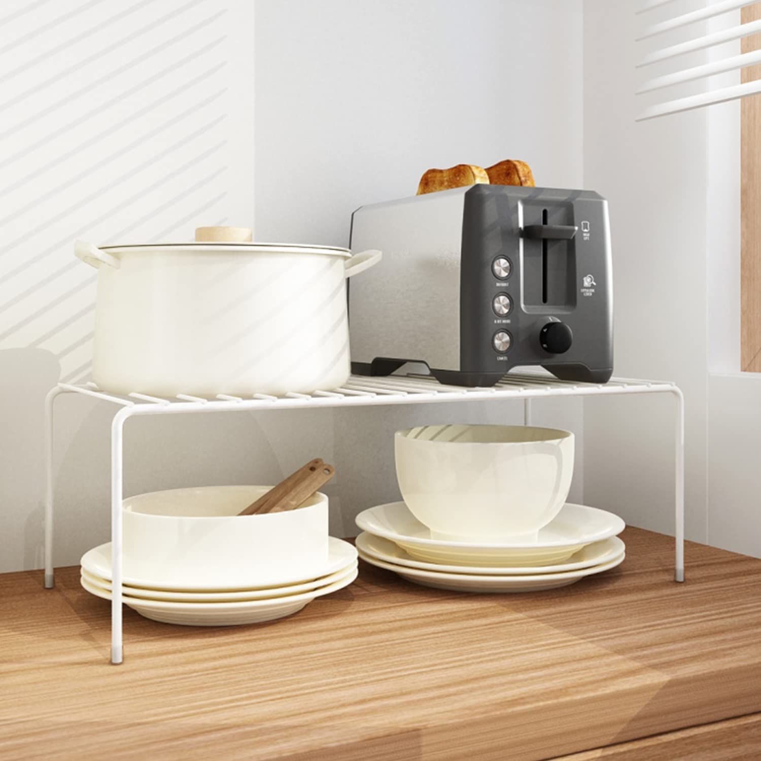 GEDLIRE versatile cabinet organizer for under-sink, closet, and RV storage.