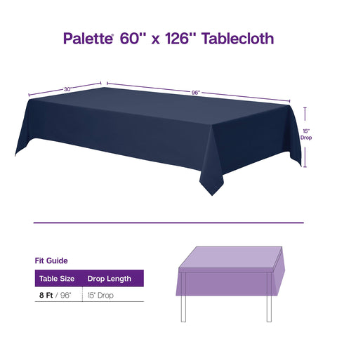 Gee Di Moda tablecloth draped elegantly on a dining setup for events