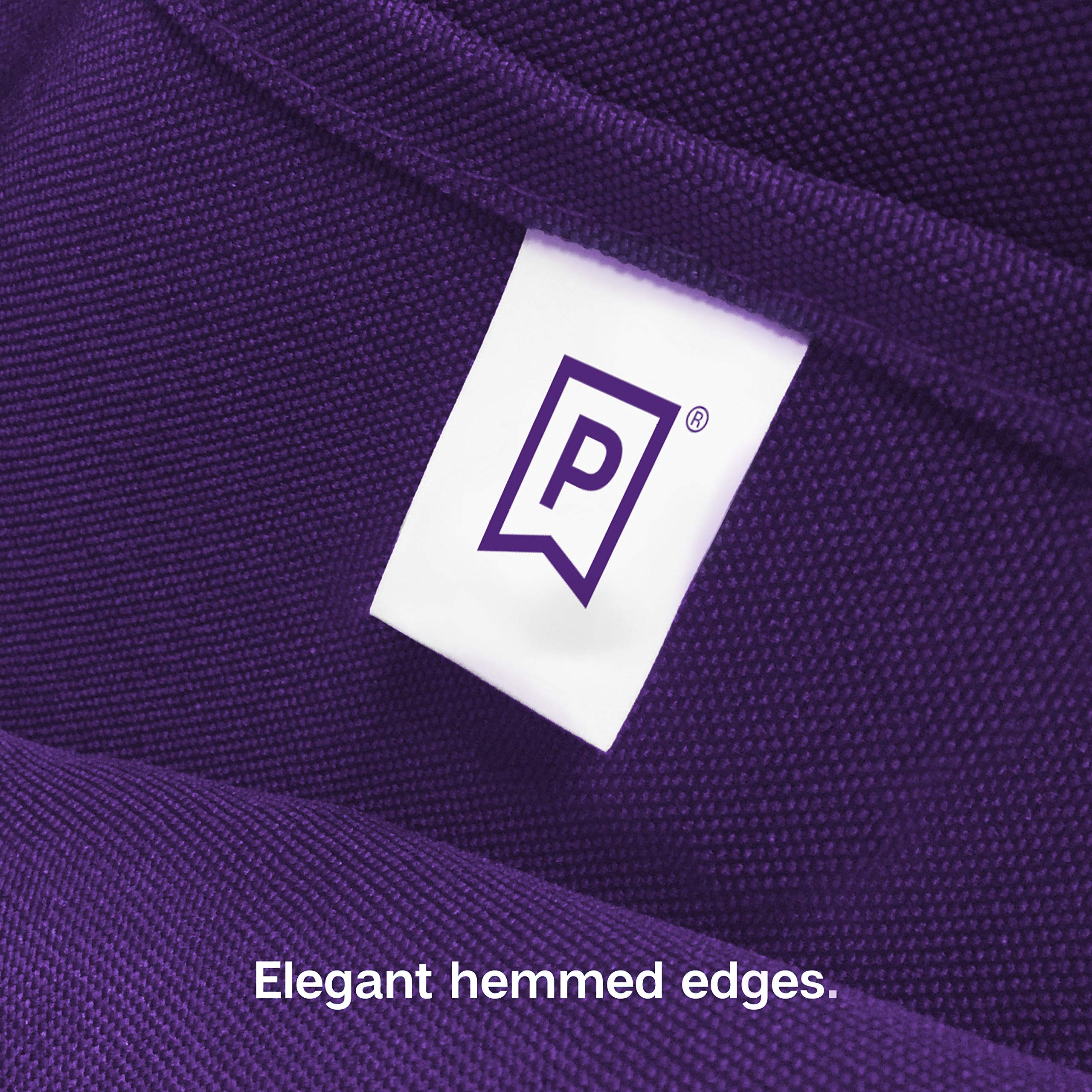 Gee Di Moda purple tablecloth paired with napkins to create cohesive event décor