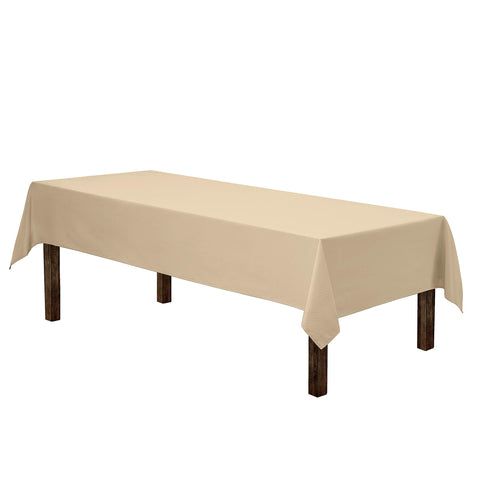 Gee Di Moda tablecloth with hemmed edges for a polished finish.
