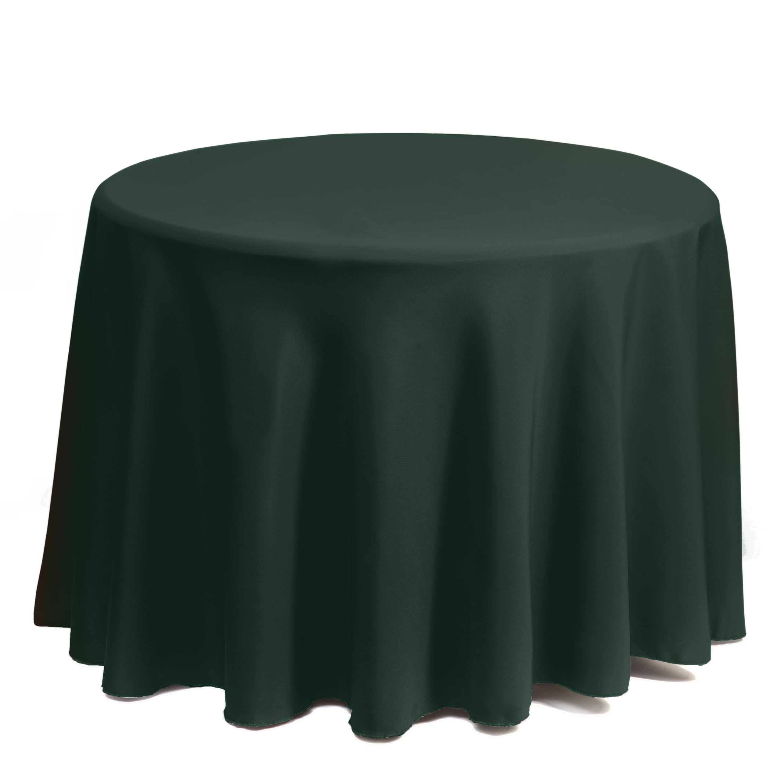 Gee Di Moda tablecloth edge hem close-up showing neat 15-inch drop