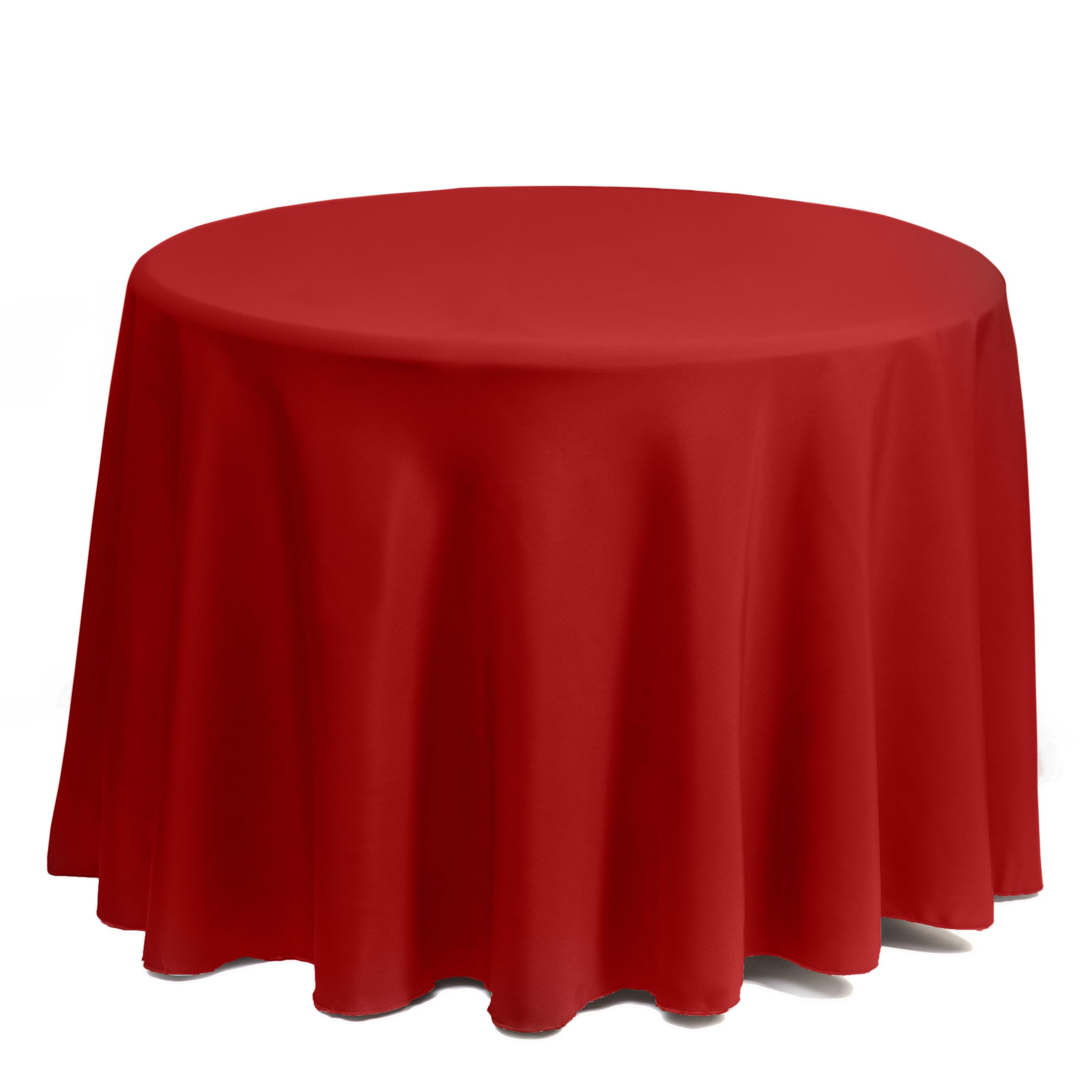 Gee Di Moda round tablecloth with seamless design for a clean wedding or dinner.