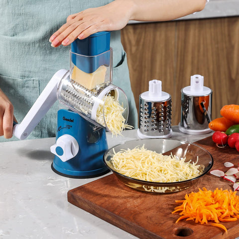 Geedel top-rack dishwasher-safe parts simplify post-meal cleanup.