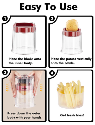 Geedel dishwasher-safe design for easy post-meal cleanup