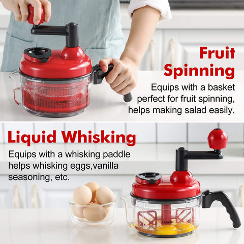 Geedel easy-clean disassemble for fast cleaning after prep.