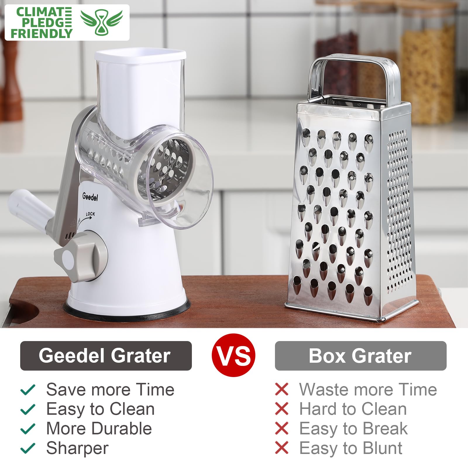 Geedel mandoline slicer blades for precise veggie prep