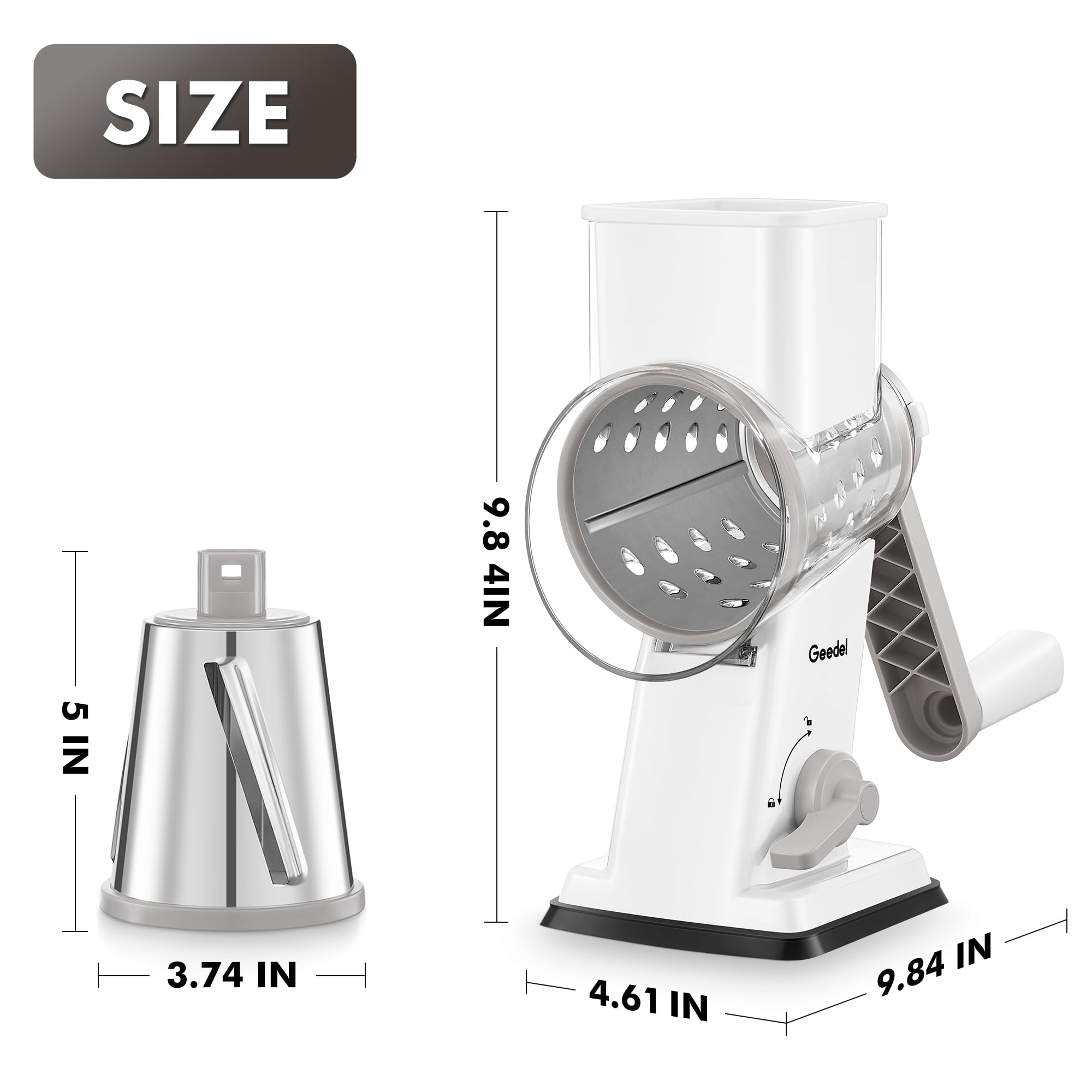 Geedel blade storage stack keeps blades organized and compact