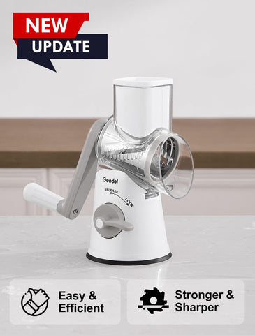 Geedel Z handle design enables quick, effortless turning
