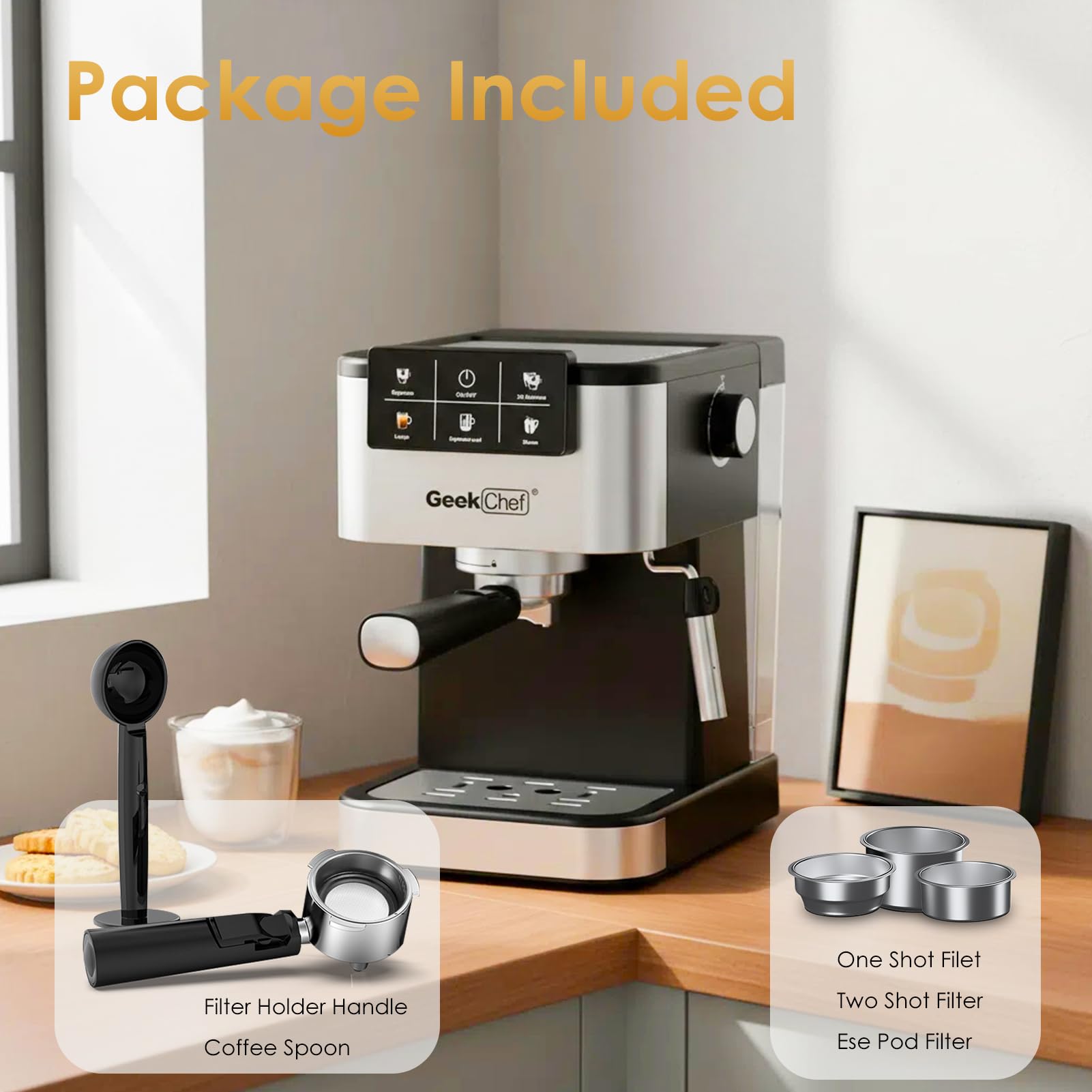 Geek Chef cleaning features and detachable components for upkeep