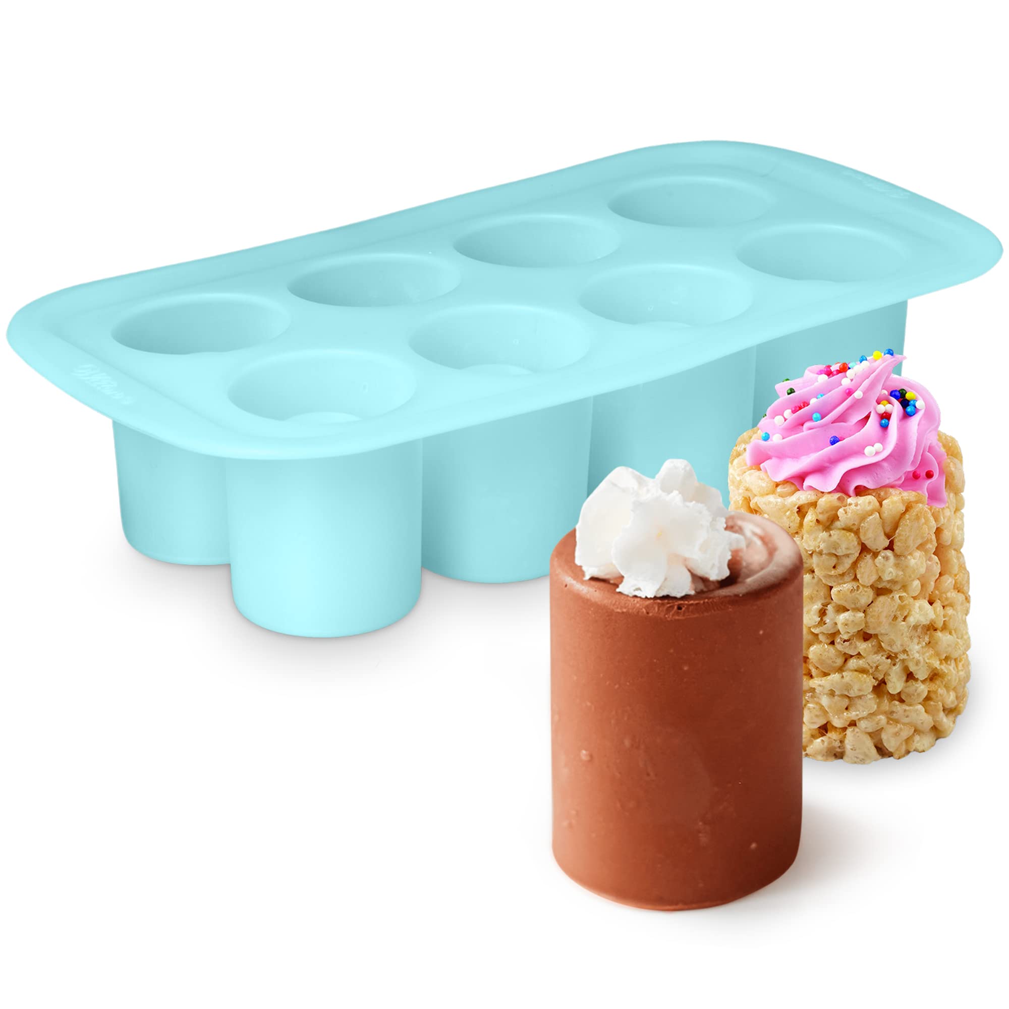 GEEOOLLAH holiday-shot-glass mold perfect for festive treats.