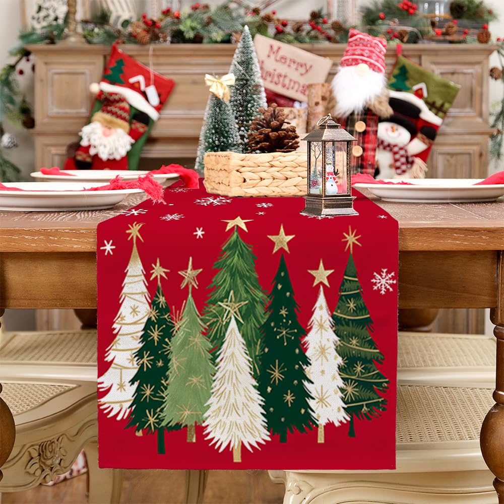 GEEORY weather-resistant finish helps maintain color on outdoor holiday dinners.