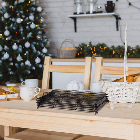 Geesta compact height of 18.5 inches saves counter space.