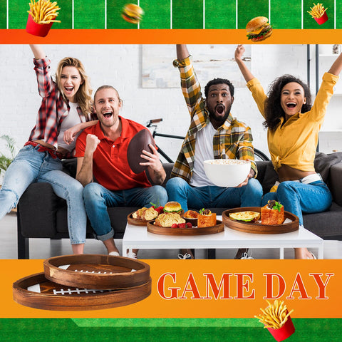 Geetery wooden trays showcased as reusable serveware for gatherings and snacks