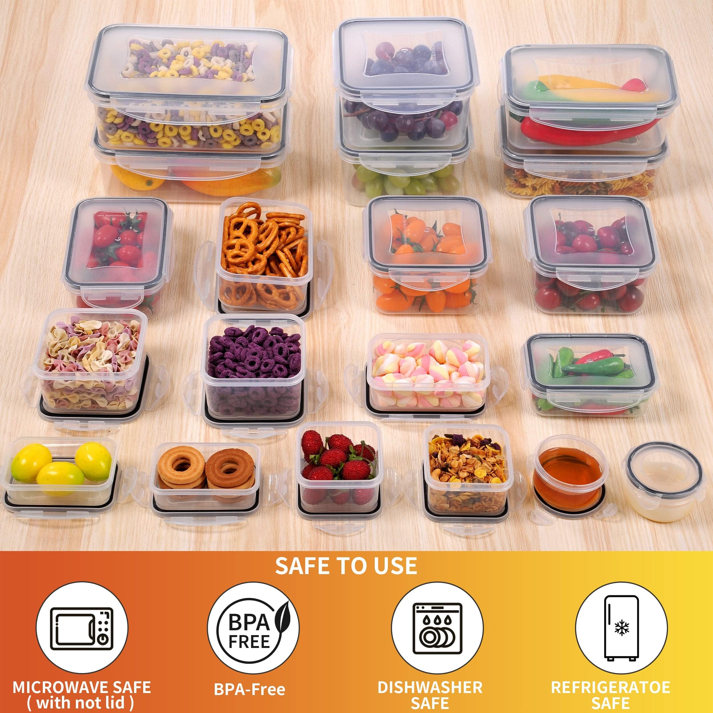 GEIKR 170ml container stores small portions securely for snacks