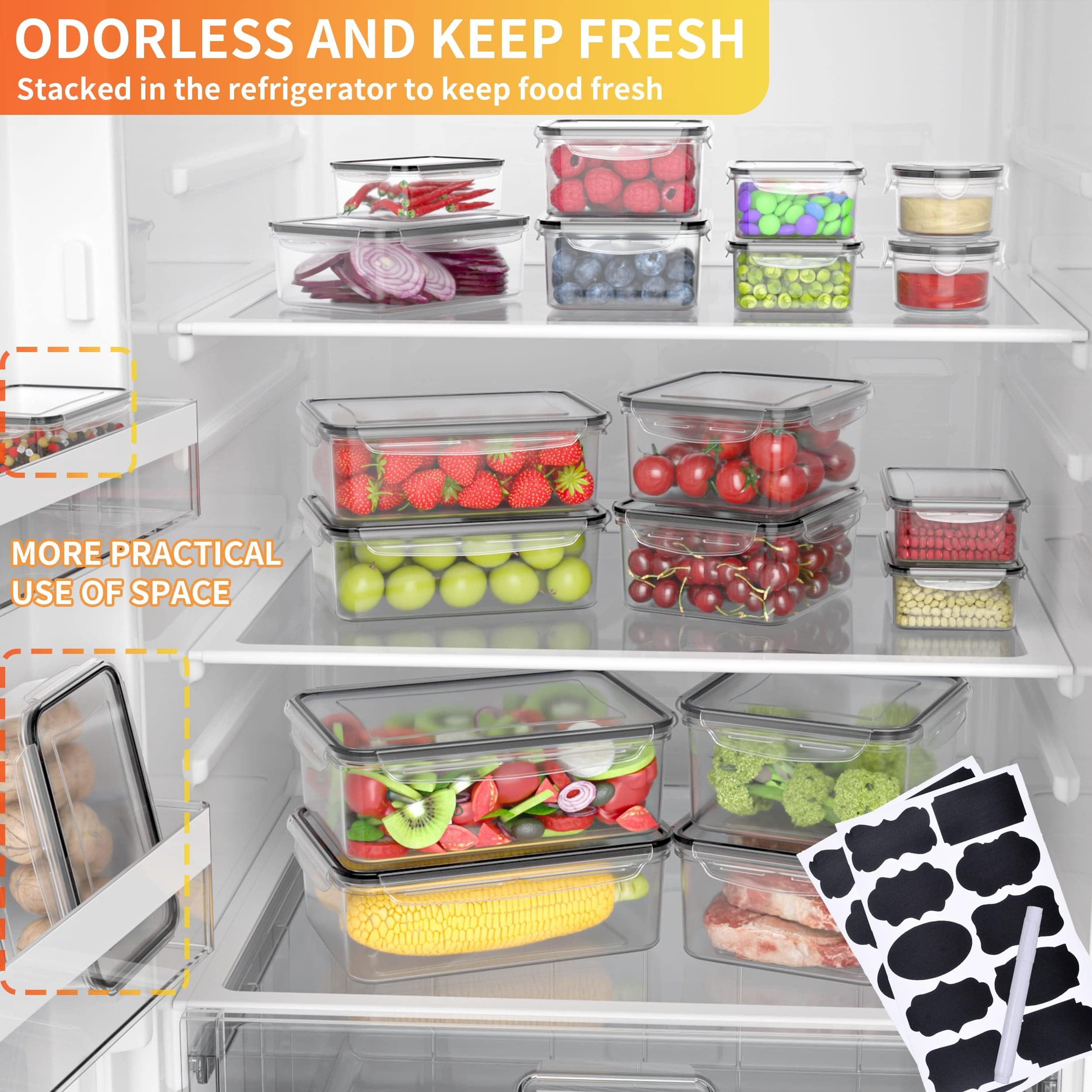 GEIKR 500ml container fits sauces and sides