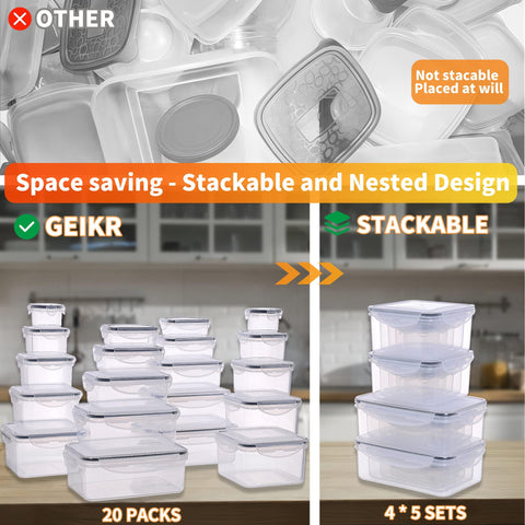 GEIKR 700ml container supports portable lunches on the go