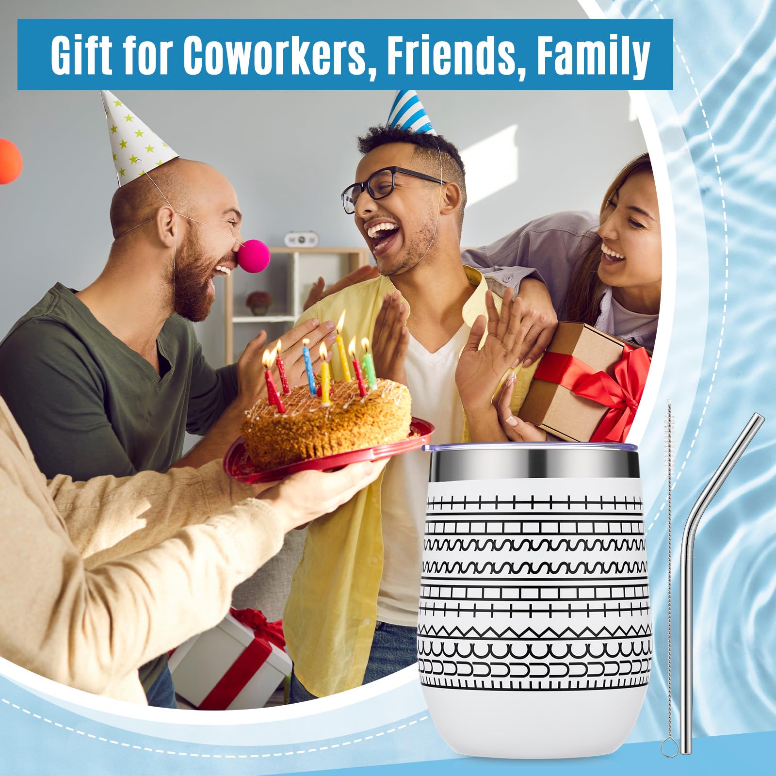 Geiserailie hidden message mug exterior white closeup, reveals humor as you sip.