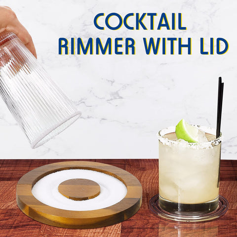 Geiserailie margarita-rimmer-wide-glass-5in fits rims on up to 5-inch glasses
