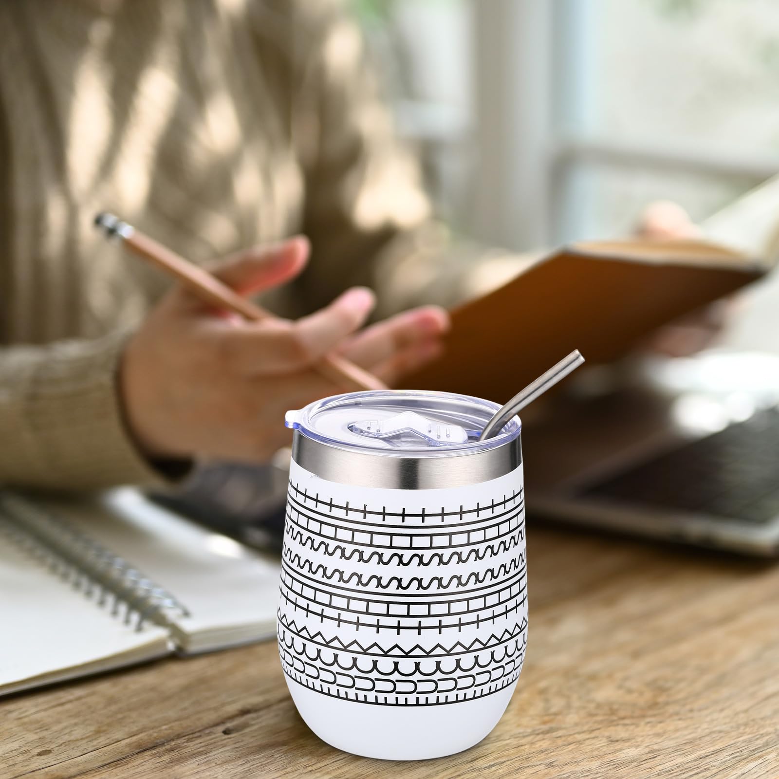 Geiserailie office gift hidden message mug white, a lighthearted desk companion.