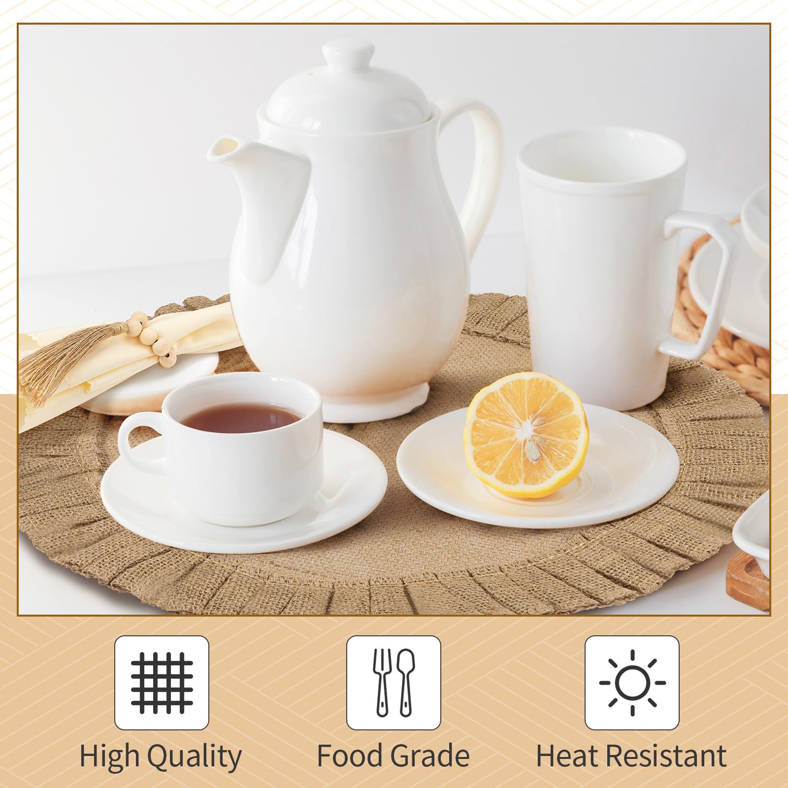 Gejoy cloth dinner napkins in silky fabric elevate casual to formal dining.