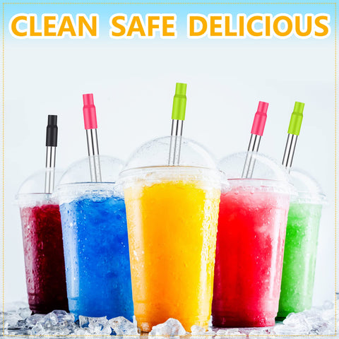Gejoy stainless steel straw, dishwasher safe and rust resistant for daily use.