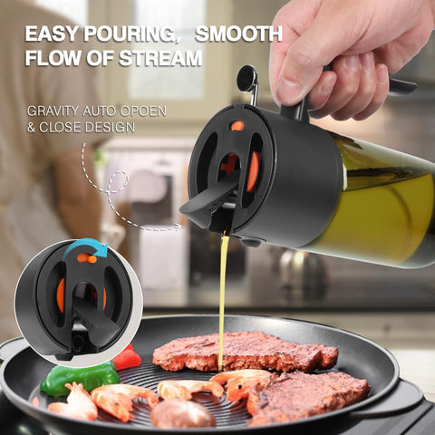 Leak proof Gelibo design keeps counters tidy during cooking