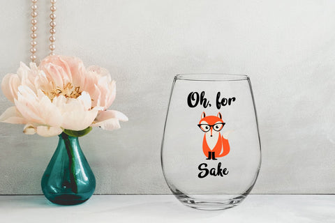 Gelid Oh For Fox Sake glass gift-ready packaging boosts gifting appeal.