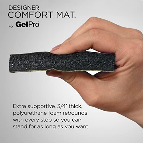 GelPro NewLife bevelled-edges help prevent trips while adding sleek finish.
