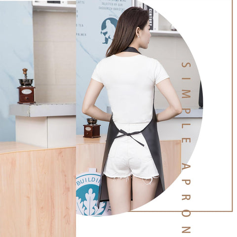 GEMBITYFUL kitchen apron protects clothes from spills and splashes.