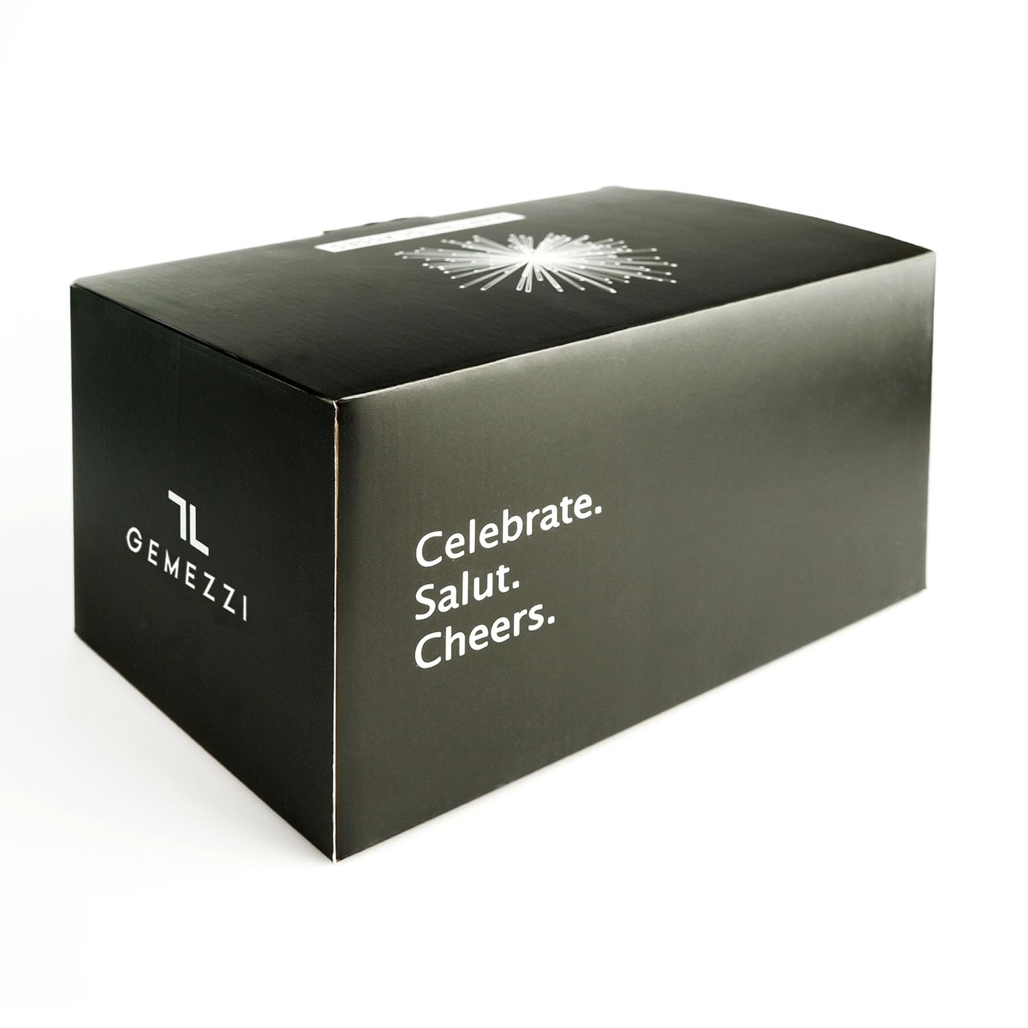 Bar display setup featuring GEMEZZI Gemello stemless glasses