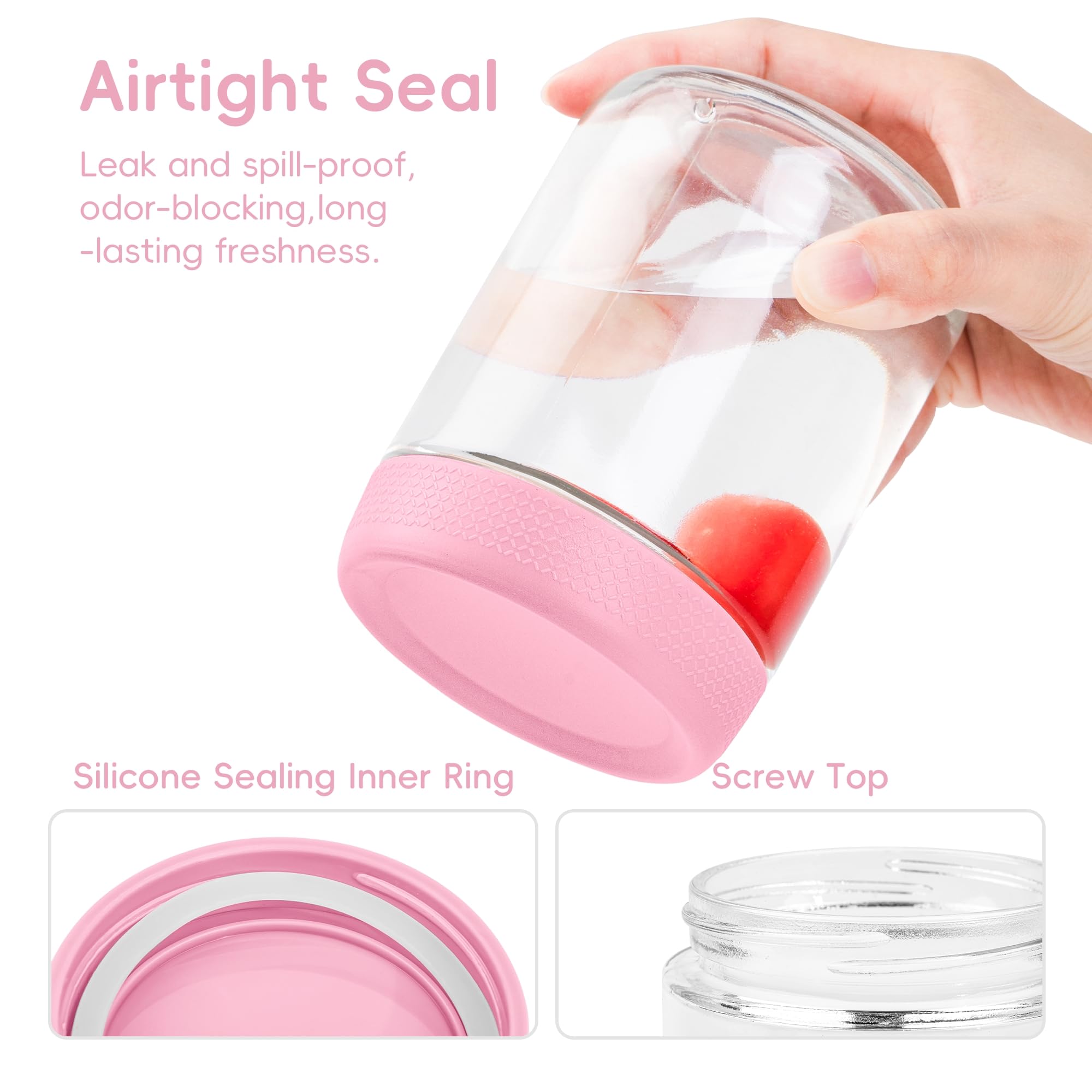 Gemice colorful sleeves guard against chips while adding vibrant storage style
