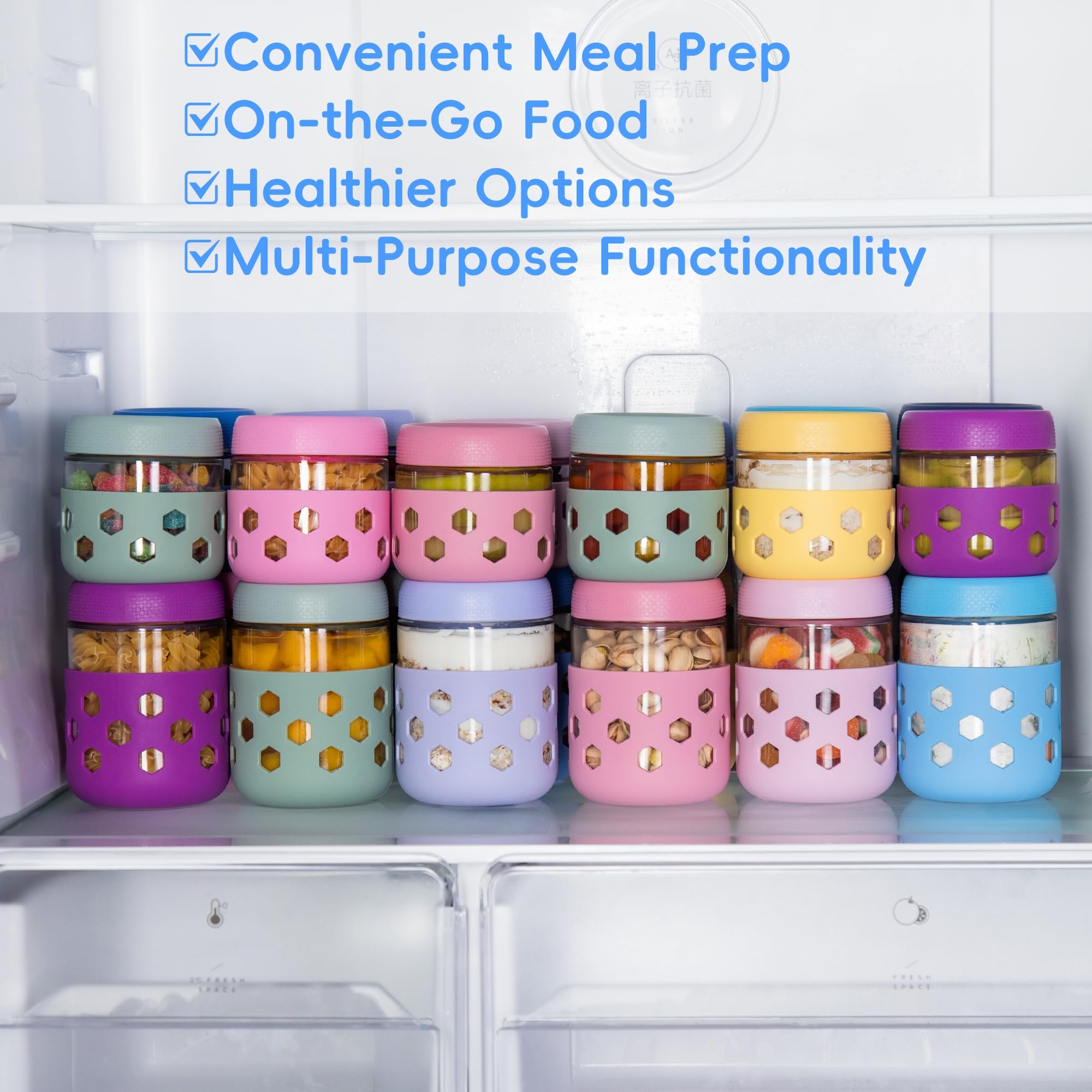 Gemice jars are BPA-free and built for long-lasting eco-friendly meal prep