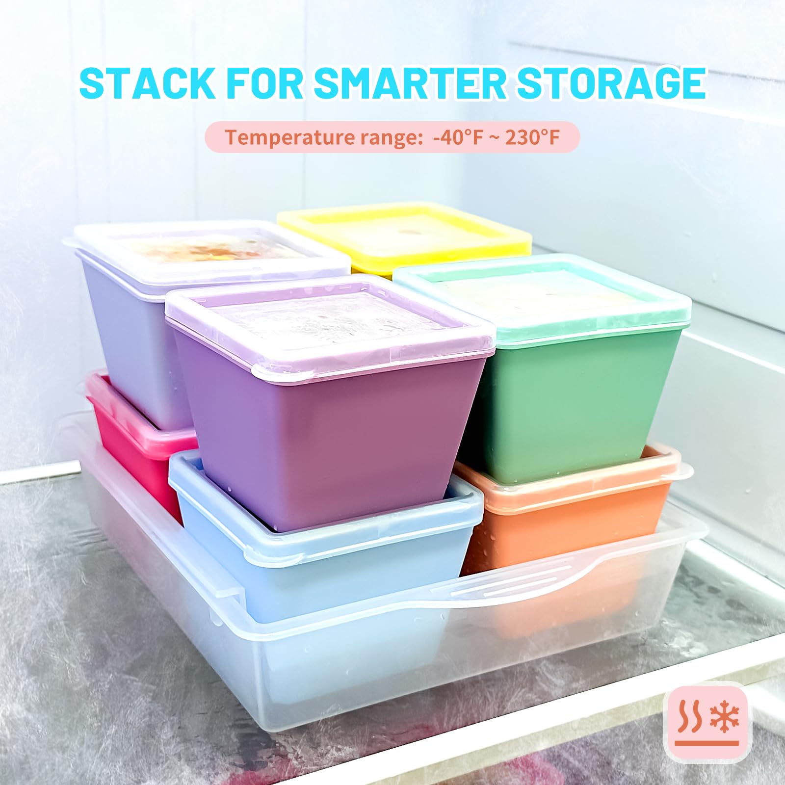 Gemice oven-safe and dishwasher-safe freezer molds for versatile use.