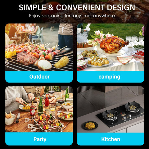 GEMII wear-resistant ceramic core ensures durable grinding across spices.