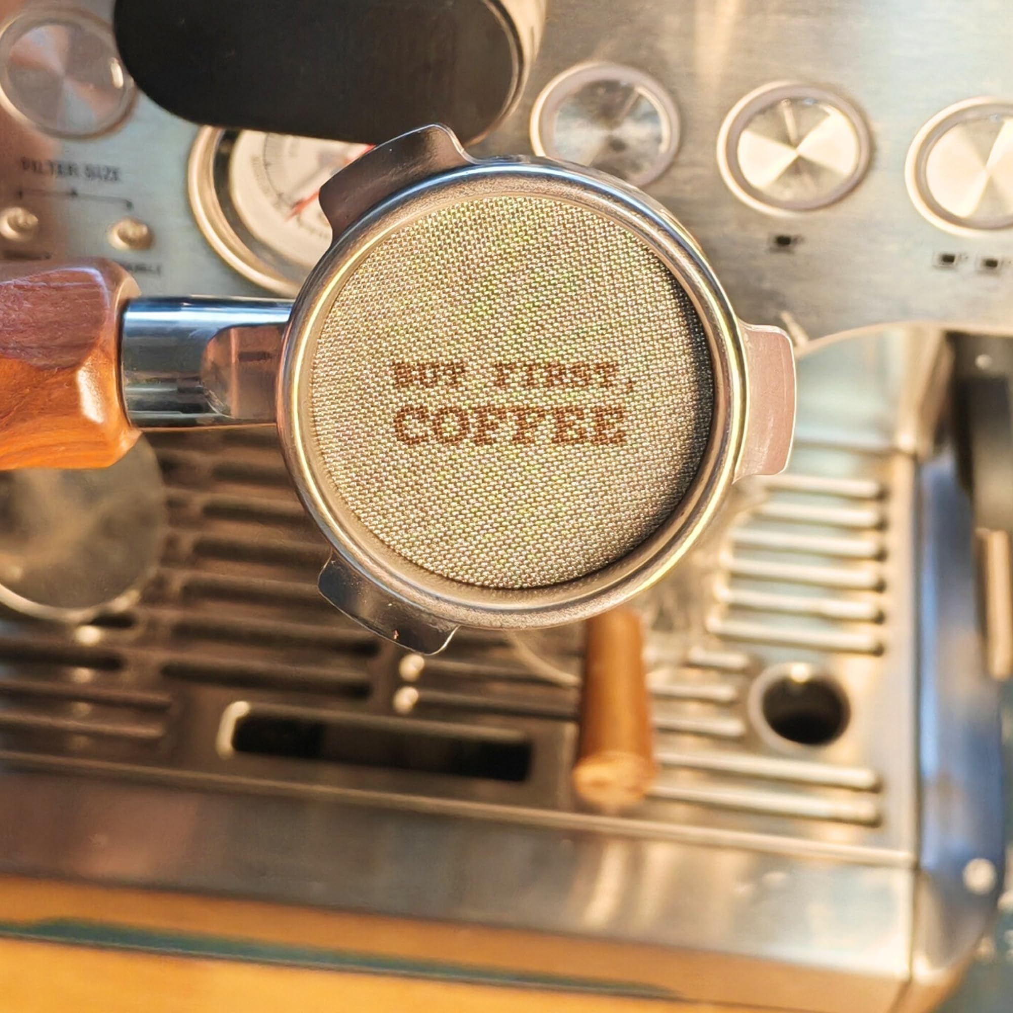 GEMINIGAMER2 Even water distribution supports consistent espresso shots.