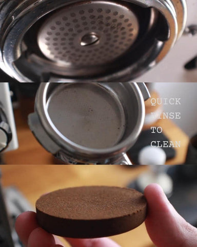 GEMINIGAMER2 Group-head protection keeps the machine clean while brewing.